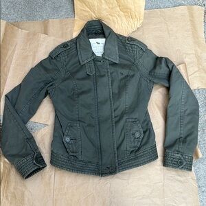 Vintage Abercrombie And Fitch Army Green Jacket